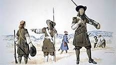 Soldats du régiment Carignan-Salières