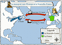 Commerce triangulaire instaurée sous Jean Talon