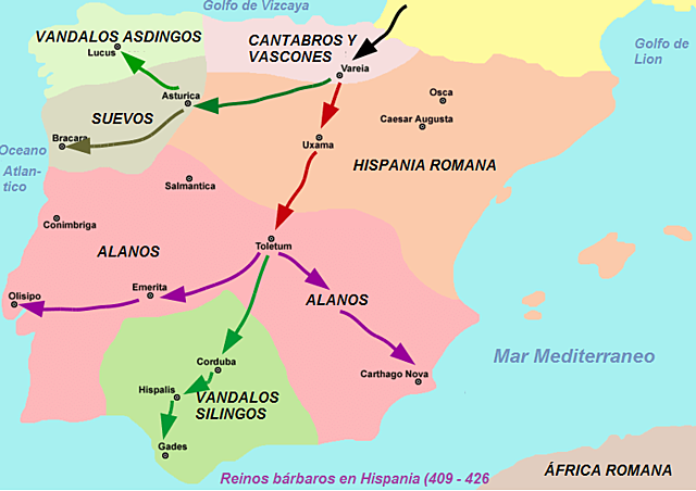 España es invadida.