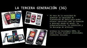 Tercera generación – 3G