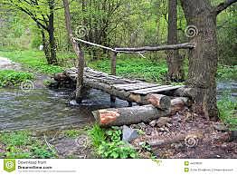 PLANKS WERE LAID DOWN