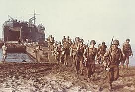 Los aliados desembarcan en las playas de Salerno