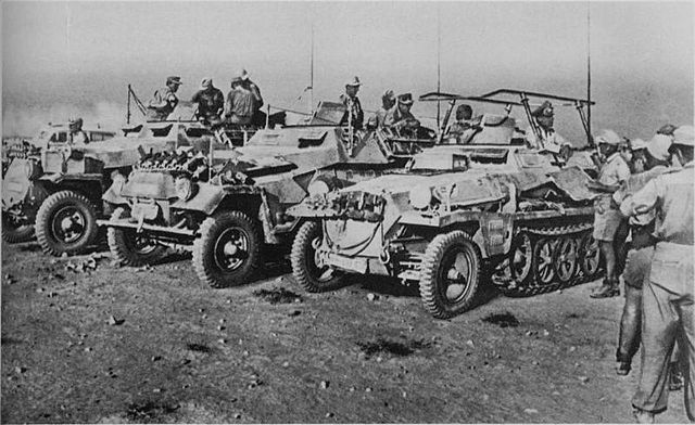 Hitler sends the Afrika korps to North Africa