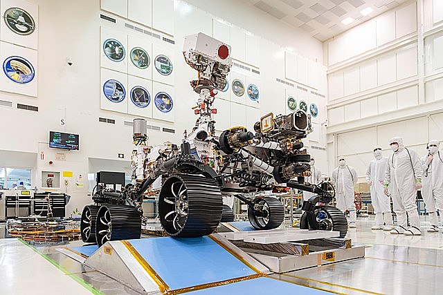 The launch of Perseverance Mars rover