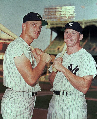 Roger Maris breaks Babe Ruth's Home Run record