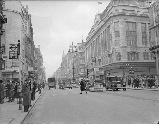 Doris (Herbert) Parrish starts work at the age of 14 at Bourne and Hollingsworth department store in Oxford Street, as a window dresser.