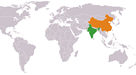 Timeline: linea de tiempo india -china