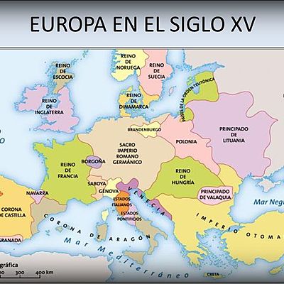 Timeline: Acontecimientos importantes del siglo xv en Europa.