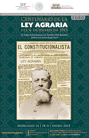 Promulga la Ley de Agraria