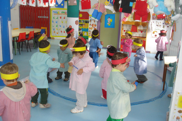 Vaig a la guerderia.