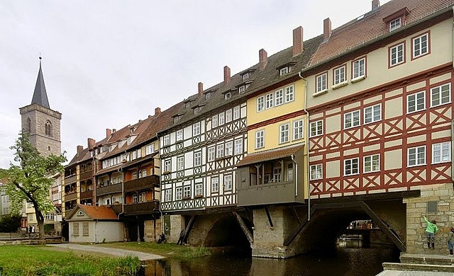 Kramerbrucke arch Bridge, Germany