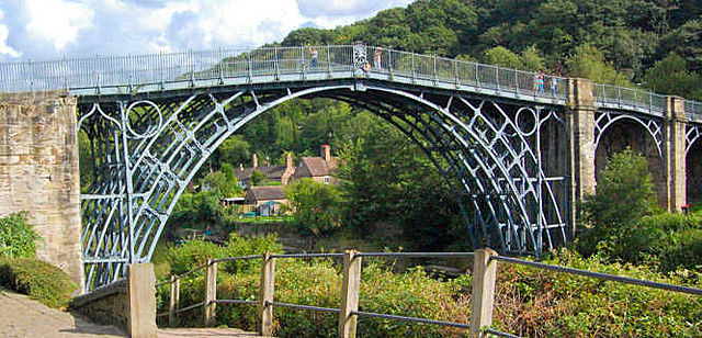 Iron bridge, England