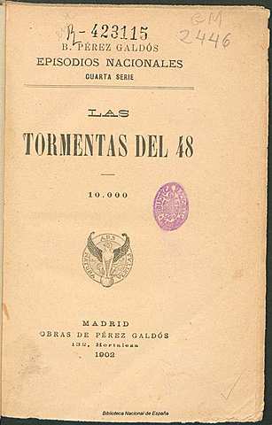 Las tormentas del 48