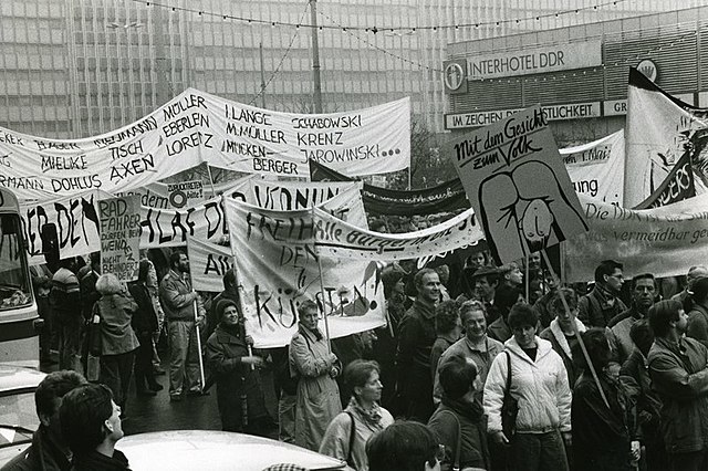 Größte DDR-Demonstration in der Geschichte
