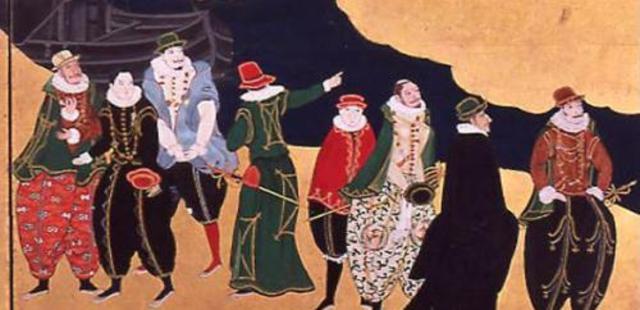 The first Portuguese traders arrive