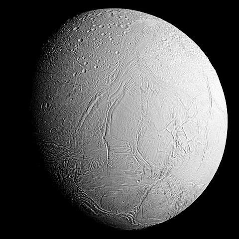 The discovery of Enceladus, the Saturn moon by William Herschel