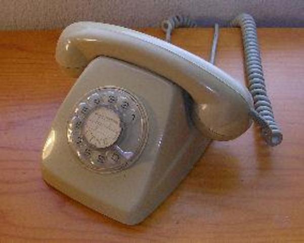 Telefono de Rueda fijo