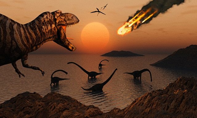 Els dinosaures s'extingeixen