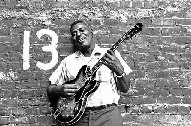 Bluesman Discovered Playing Instrument