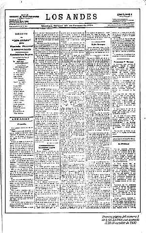 El diario Los Andes