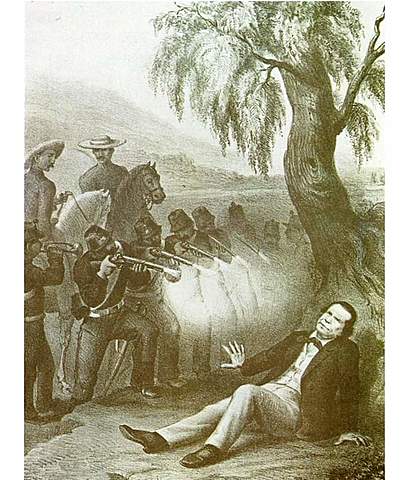 Melchor Ocampo es fusilado: inicia el mes negro de la República.