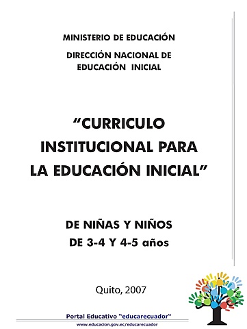 Currículo de preescolar