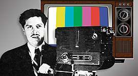 Timeline: First color television