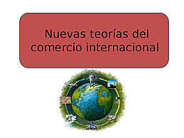 Nueva Teoría del Comercio.