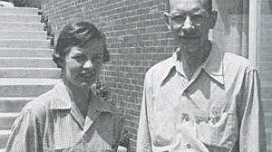 Marta Chase y Alfred Hershey