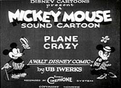 Disney's first appearance