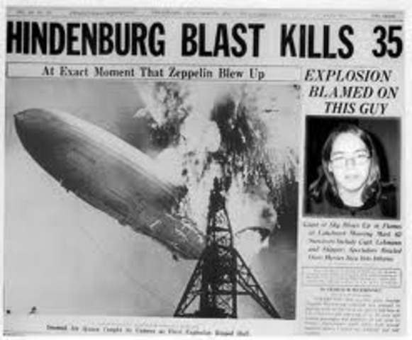 The Hindenburg disaster