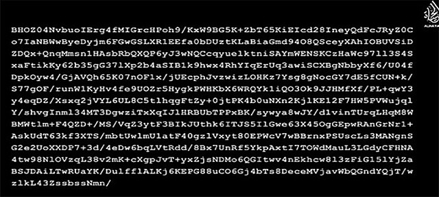 Message encryption was acomplished