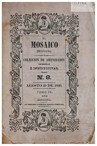 ´El mosaico mexicano¨     revista literaria