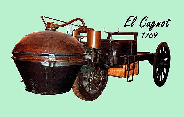 Steam powered tricycle