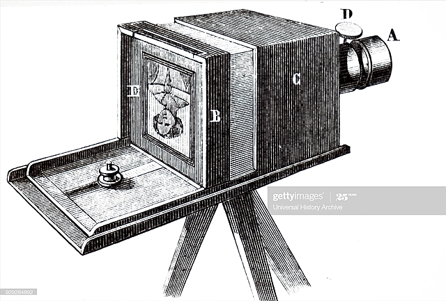 The daguerreotype was spread.