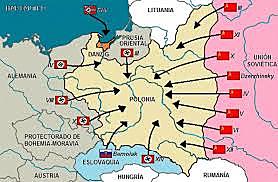 la invasión de Polonia por Alemania