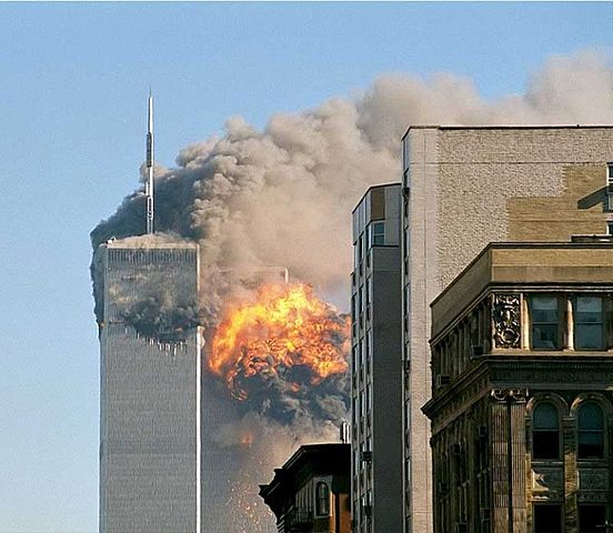 La caída de las Torres Gemelas