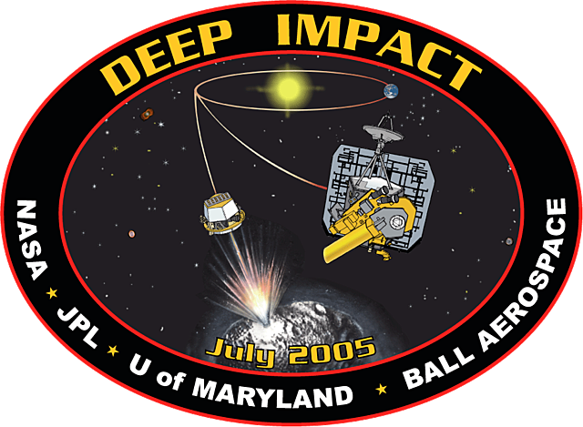 The launch of Deep Impact NASA space probe