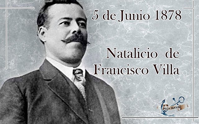 05 de junio de 1878. Nace en San Juan del Río Durango, Doroteo Arango, mejor conocido como Francisco
