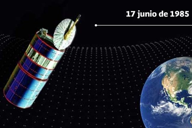 17 de junio de 1985: El transbordador Discovery de la NASA coloca en órbita el primer satélite mexicano, Morelos I.