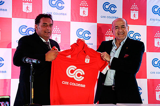 Patrocinio al America de Cali