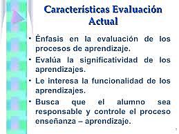 Evaluación Actual