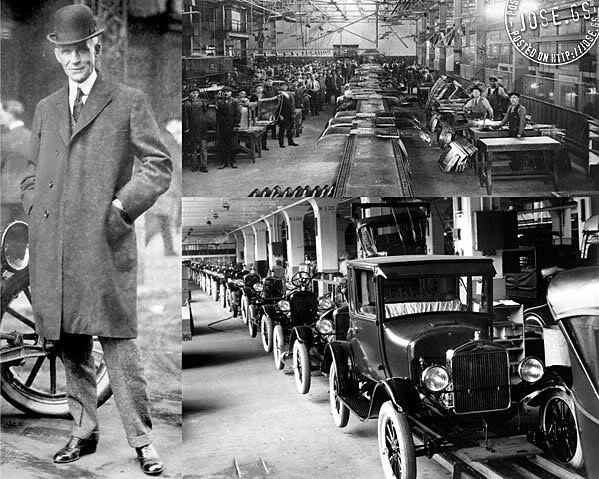 Henry Ford: 1º Cadena de Montaje