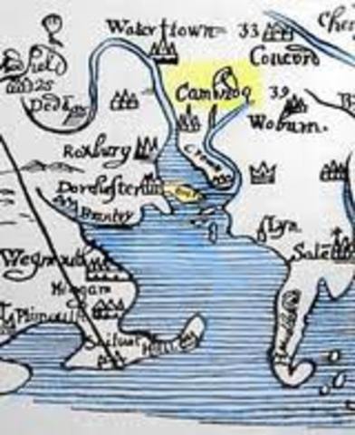 Massachusettes Bay Colony was discovered