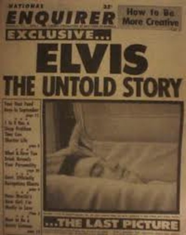 elvis dies