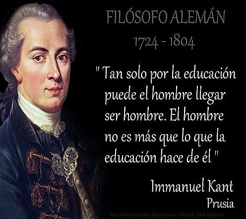 Kant y el concepto idealizado de educación