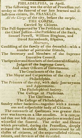 Helps write the consistion during 1787