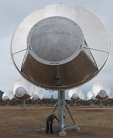 The construction of The Allen Telescope Array