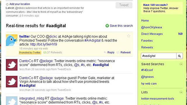 Twitter Launches Promoted Tweets