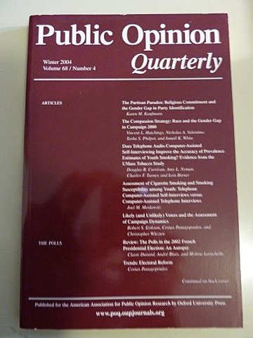 The Public Opinión Quarterly